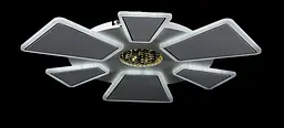 Люстра стельова LED Splendid Ray L2638/560/6+1, 7 ламп, 220В, білий акрил, сучасний стиль - мініатюра 3