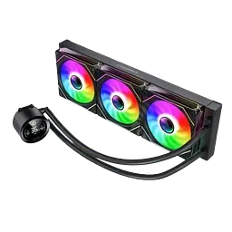 Водяне охолодження GameMax IceBurg 360 Digital ARGB Black - мініатюра 3