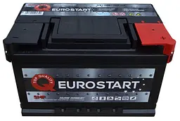Автомобільний акумулятор EUROSTART 6СТ-74Ah АзЕ 700A (EN) 574014070 - мініатюра 1