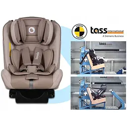 Автокрісло Lionelo Sander Isofix 0-36 кг Beige Sand - мініатюра 7