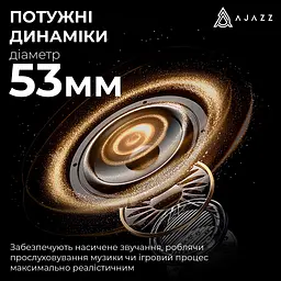 Навушники Ajazz AHM08 MAX 3-Mode White (AHM08-MAX-PWB) - мініатюра 11