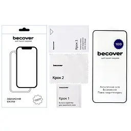 Скло захисне BeCover 10D Samsung Galaxy A57 SM-A576 Black (714919) - мініатюра 2