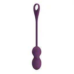 Віброяйце Pretty Love Elvira Balls Dark Purple - мініатюра 4