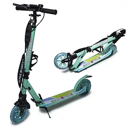 Самокат Scale Sports 80-95х53х12 см М'ятний 000283591 - мініатюра 2