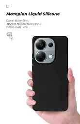 Чехол ArmorStandart ICON для Xiaomi Redmi Note 13 Pro 4G Black (ARM73136) - мініатюра 7