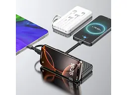 Зовнішній акумулятор (Power Bank) Dudao K11 10000mAh Black - мініатюра 3