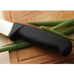 Кухонний ніж Victorinox Fibrox Sticking лезо 20см ріфл. з чорн. ручкой - мініатюра 4