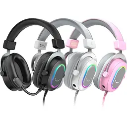 Навушники Fifine RGB рожеві (H6P) - мініатюра 5