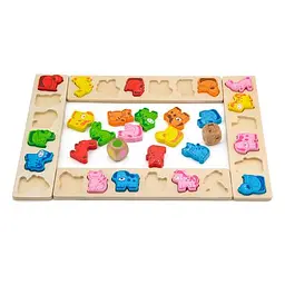 Гра-сортер Viga Toys Карнавал тварин (50450) - мініатюра 2