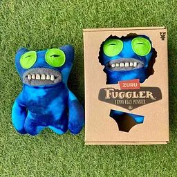 М'яка іграшка монстрик із зубами Фуглер Sunti Fuggler Funny Ugly Monster Фаглер зубастик 22см Дивак з великими очима - мініатюра 3