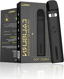 Под-система електронна сигарета Uwell Caliburn G2 Pod Kit 750 mAh 2 ml Carbon Black Сіра (11587) - мініатюра 2