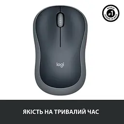 Миша бездротова Logitech M185 Wireless OPT Grey (910-002235) - мініатюра 2
