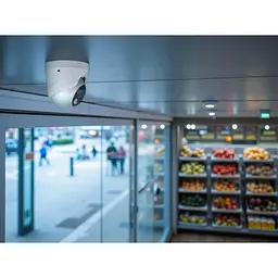 IP-камера Ajax дротова TurretCam HL white, 5мп, 2.8мм, гібридне підсвічування IR 35м, білий Led 50м, Poe, True WDR, IP 65, ІЧ 35м, аудіо, кут огляду 100° до 110° - мініатюра 3