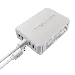 П'ятиканальний зарядний пристрій Nitecore UA55 USB 50W (Білий) - мініатюра 3