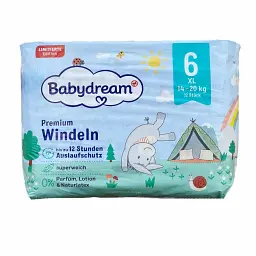 Підгузки Babydream Premium 6 (14-20) кг 32 шт