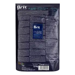 Сухий корм для котів із чутливим травленням Brit Premium by Nature Cat Sensitive з ягням 1.5 кг - мініатюра 3