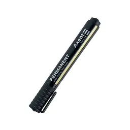 Маркер Axent Permanent D2604 Standard, 2 мм круглий чорний (D2604-01) - мініатюра 3