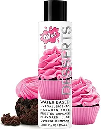Їстівний лубрикант Wet Desserts Frosted Cupcake (зі смаком кексу) 89 мл - мініатюра 2