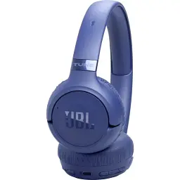 Навушники бездротові JBL Tune 680NC, Blue, Bluetooth, Mini jack 3.5 мм, USB-C, мікрофон, ANC, 32 Ом, 98 дБ, 690 мА·год, час роботи до 76 год, радіус дії до 10 м, кабель 1.2 м (JBLT680NCBLU) - мініатюра 5