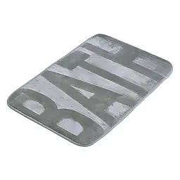Килимок для ванної Bisk Basic 5, сірий (07899)