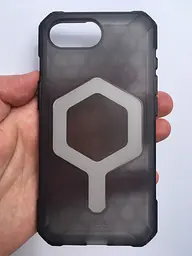 Оригінальний протиударний чохол iPhone 16e / 17e UAG Essential Armor MagSafe ASH 114496113131 - мініатюра 3