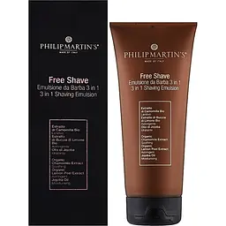 Емульсія для гоління Philip Martin's Free Shave 3 in 1 Shaving Emulsion 75 мл