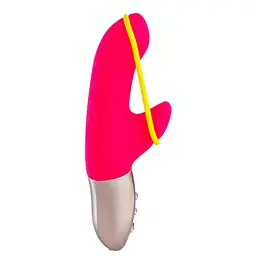 Вібратор-кролик Fun Factory Amorino Deluxe 17.7 см рожевий - мініатюра 2
