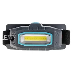 Налобний ліхтар Falcon Eye COB LED 70 лм, сірий, 70х35х32 мм - мініатюра 3