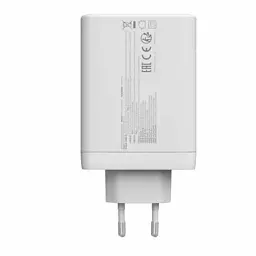 Зарядний пристрій Canyon CU140ACC GaN 150W 3xPD 1xQC EU White (CNS-CUW140ACC) - мініатюра 4