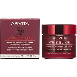 Крем-ліфтинг легкої текстури Apivita Wine Elixir для боротьби зі зморшками та підвищення пружності, 50 мл - мініатюра 2