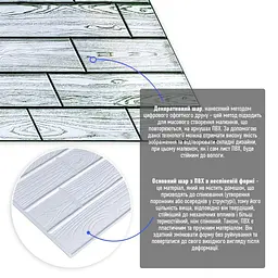 Декоративна панель Sticker Wall ПВХ 960х480х4мм SW-00000583 - мініатюра 2