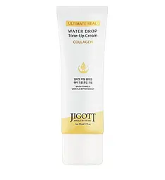 Зволожуючий крем для обличчя Колаген Ultimate Real Collagen Water Drop Tone Up Cream Jigott 50 мл
