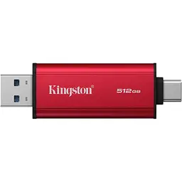 Зовнішній SSD накопичувач Kingston Dual Portable 512GB (SPSD/512GB) [155510] - мініатюра 2
