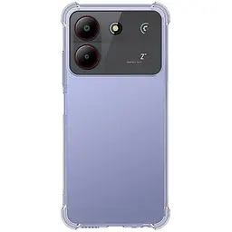 TPU чохол GETMAN Ease logo посилені кути для ZTE Blade A54 4G Безбарвний (прозорий) - мініатюра 2