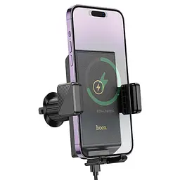Автотримач з автозахопленням HOCO HW21 Precious Підтримка зарядки 7.5W для MgS для димаря - мініатюра 7