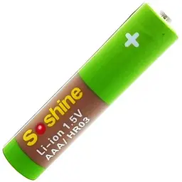 Акумулятор AAA Soshine 1.5V 730 mAh 1100 mWh / Батарейка акумуляторна (18882)
