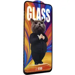 Захисне скло DK Full Glue Cat ESD Anti-Dust для Samsung Galaxy A54 A546 016179 black