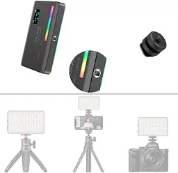 Відеосвітло Ulanzi Vijim VL120RGB Light UV-2346 Black - мініатюра 6