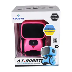 Інтерактивна іграшка AT-Robot робот з голосовим керуванням рожевий, український (AT001-04-UKR) - мініатюра 2