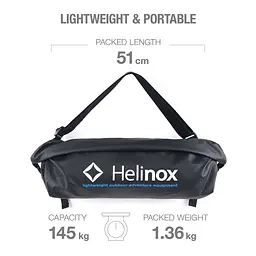 Крісло Helinox Incline Festival Chair Black (1053-10506) - мініатюра 4