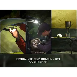 Кемпінговий ліхтар Fenix пластик, 80х48х54 мм, зелений - мініатюра 11