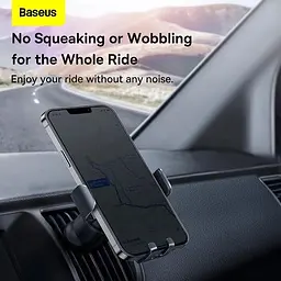 Тримач Baseus Metal Age II Gravity Car Mount (Air Outlet Version) (SUJS000001) чорний - мініатюра 10