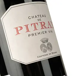 Вино Chateau de Pitray 2014 червоне сухе 0.75 л - мініатюра 3