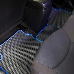 Килимки в салон EVA для Hyundai Elantra 5 2011-2016 з підп'ятником Бежеві 5 шт - мініатюра 3