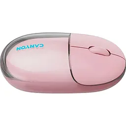 Миша Canyon OnClick 24 BT/ Wireless Transparent/Pink (CNS-CMSW24P) - мініатюра 9