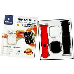 Смарт-годинник Fendior S30 Pro Max+TWS Black - мініатюра 2