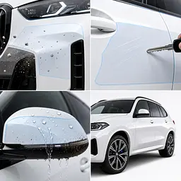 Антигравійна захисна бронеплівка за лекалами для BMW X5 G05 facelift 2023- повний кузов - мініатюра 3