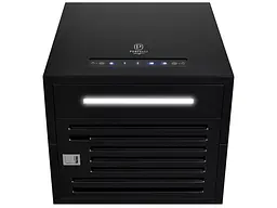 Витяжка декоративна Perfelli DESIGN QUATTRO 41 NERO SILENZIO - мініатюра 4