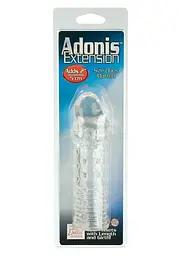 Насадка на пеніс CalExotics Adonis Extension 16 см прозорий - мініатюра 2