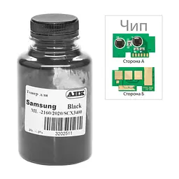 Тонер Samsung M2020 30г Black+chip TonerLab (3202593)